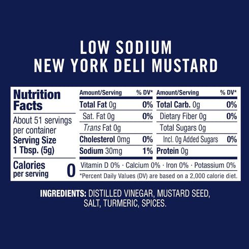 Paesana 10 Golds Low Sodium New York Deli - Kosher Certified, Gluten Free, Fat Free, Only Calories per Serving - Made