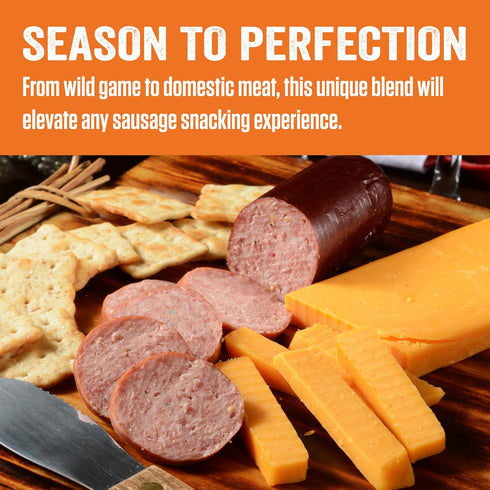 Summer 100 5 4 Packet LEM Products Backwoods Jalapeno Cured Sausage Seasoning, Ideal for Wild Game and Domestic Meat