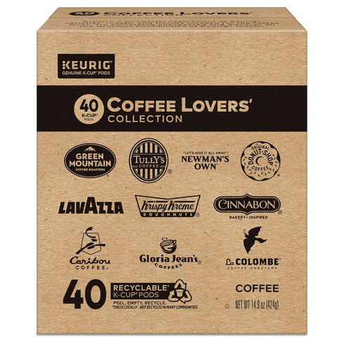 Pack, 40ct Keurig Coffee Lover's Collection Variety Keurig Single Serve K-Cup Pods