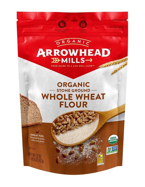 Arrowhead Mills Arrowhead Mills Organic Stone Ground Whole Wheat Flour, 22 oz.