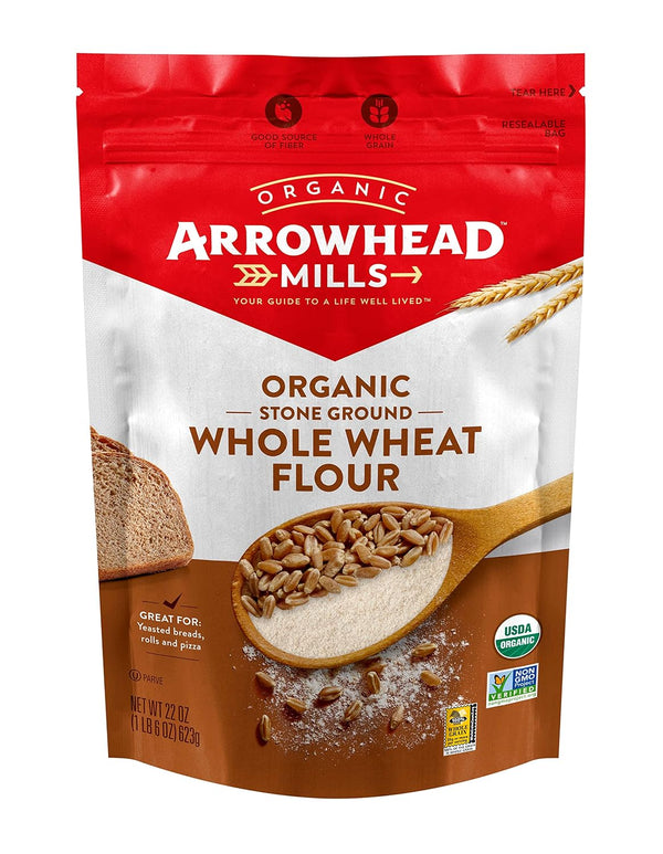 Arrowhead Mills Arrowhead Mills Organic Stone Ground Whole Wheat Flour, 22 oz.