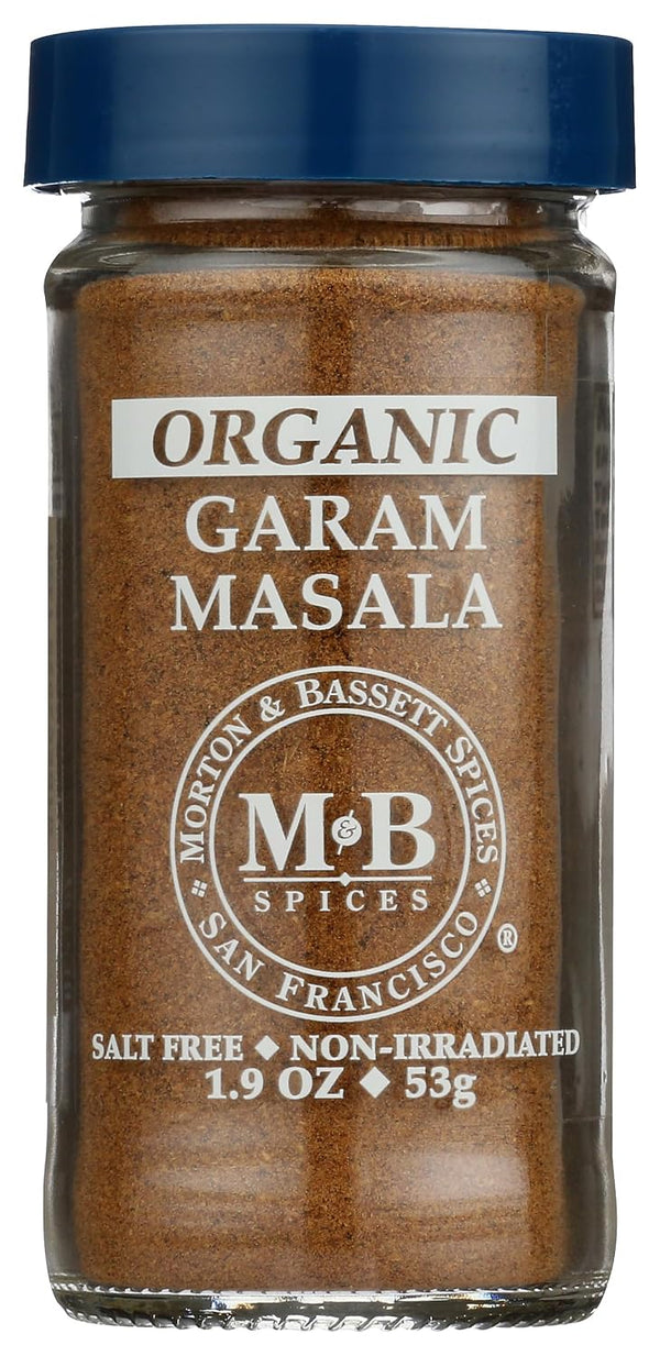 Morton & Bassett Garam Masala Spice, Salt Free, 1.9 Ounces (Pack Of