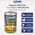 15.5 8 Count (Pack 2) Goya Organic Chick Peas Garbanzo Beans, Low Sodium with Sea Salt, Ounce