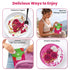 Vinaville Farm Soft Dried Dragon Fruit Slices Premium Natural Snack, No Preservatives, Vegan, Real Fruit, Healthy Chewy