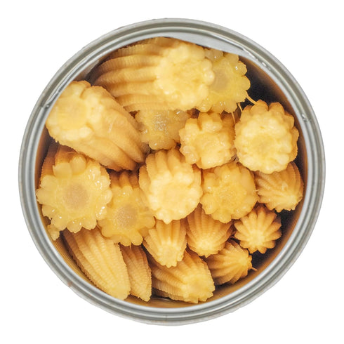 15-Ounce (Pack 12) MW Polar Canned Vegetables, Whole Baby Corn