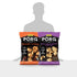pack, 2 PORQ Artisan Fried Pork Rinds variety BBQ & Zesty Chipotle, Smoky Black Pepper & Sea Salt, and Fine Herbs