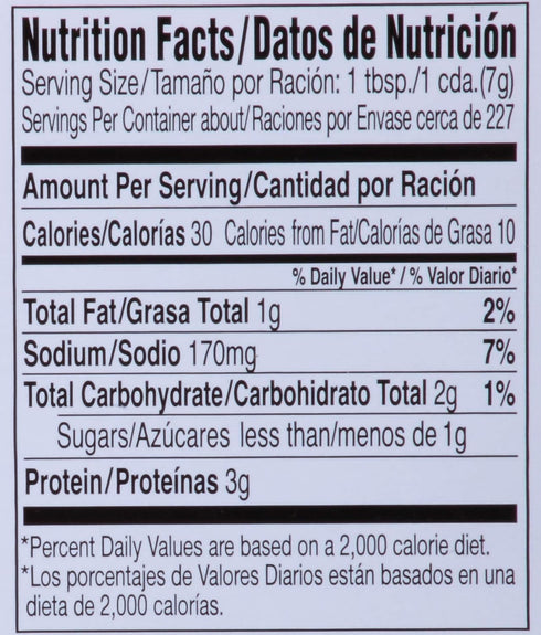 3.5 lb 3.5 McCormick Culinary Bacon Flavored Bits, - One Pound Container of Plant-Based Bacon Bits for Toppings on