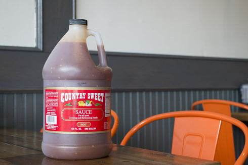 Country Sweet 128 Sauce - Premium Cooking and Finishing Sauce (Hot, Ounces)