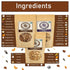 Pack 10 oz 3-Pack Maple Nut Kitchen Artisanal Variety Granola Bites - Cashew Chai, Mocha Chip, and Coconut Date | Each