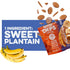 0.7 oz Pack 12 Baked Sweet Plantain Crisps by GOOD CHIPS! Crispy, Crunchy, Oil-Free, Healthy Maduritos - bags