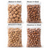 Pack, 4 lbs, Packed Premium In-Shell Nut Variety Mixed Nuts in Shell, Walnut, Almond, Pecan & Hazelnut, Separate Bags