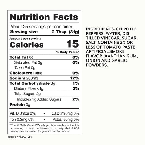 26 Pack 4 Roland Foods Chipotle Peppers in Adobo Sauce, Ounce