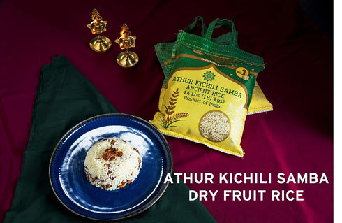(10Lbs) 12+ Rigel Spices | Athur Kichili Samba Rice | AGED MONTHS | GLUTEN FREE | Ancient Rice from India