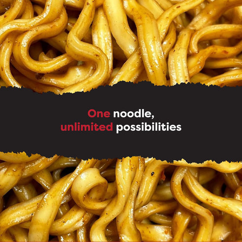 12 Packs, A-Sha Meteor Noodle with Danzai Sauce, Gourmet Asian Taiwanese Healthy Instant Ramen Noodles