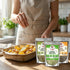 (3-Pack), Pack, Rosemary, Thyme and Oregano All Natural, Whole Leaf, Non-GMO, Dried Herb Variety Use For Seasoning