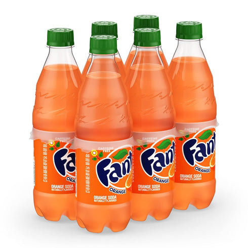 16.9 oz 12 Pack Fanta Orange Soda | Soft Drink | fl |