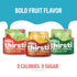 Pack, 17, 12oz 3 Pack, WCFV2 Ninja Thirsti Flavored Water Drops, FRUITI CHILL Variety Bold Fruit Flavor, Sparkling