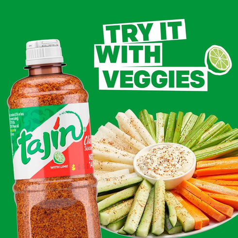 Tajín Clásico Chile Lime Seasoning, 14 oz (Pack of 2)