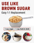 100% 1.1LB SUKRIN GOLD Natural Sugar Free Brown Sugar Substitute with Erythritol & Stevia Brown Sugar Zero Calorie