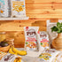 1 oz (24 Packs Pips Heirloom Cinnamon Churro Twists Bags pk) Individually Wrapped Snack Made With Heirloom Corn