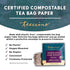 Teeccino Dandelion Herbal Tea, Dark Roast, 25 Tea Bags, Caffeine Free, Prebiotic