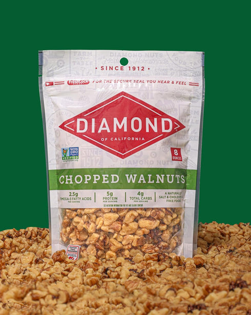 8 oz Diamond of California Chopped Walnuts