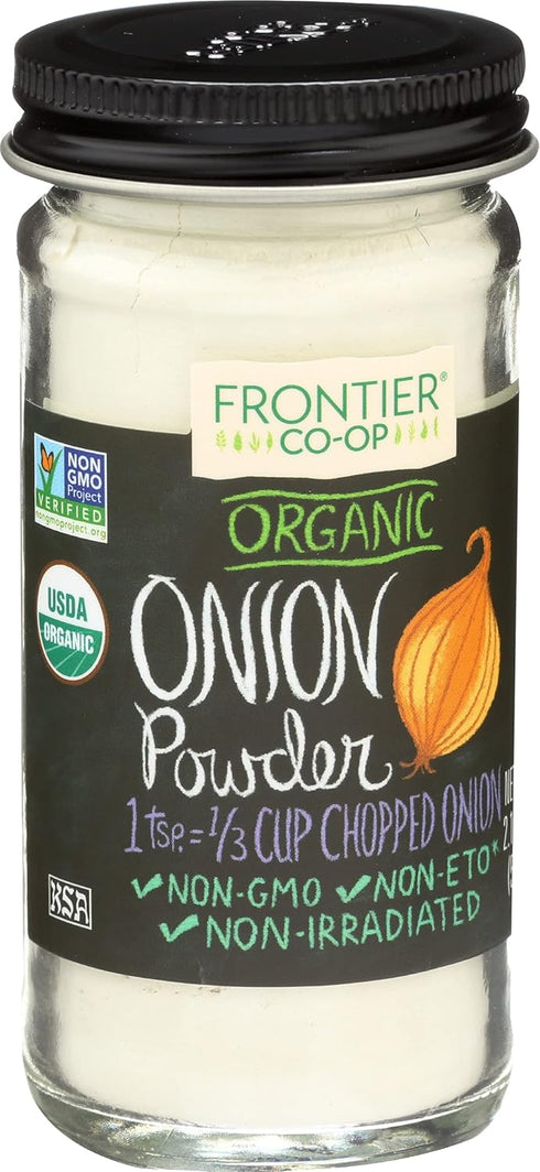 Frontier Herb Organic White Onion Powder, 2.1 oz