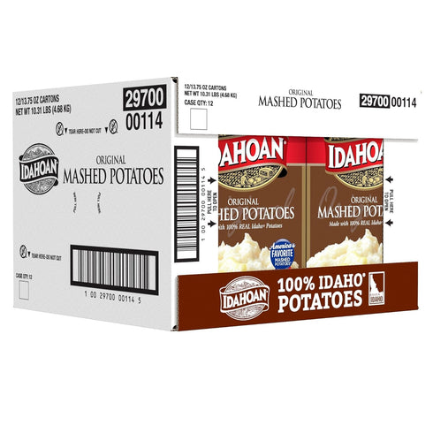 26.20 oz (pack 8) Idahoan Original Mashed Potatoes, Value Size