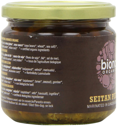 Biona 350g Organic - Seitan Pieces (in Soya Sauce & Ginger)