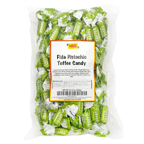 1 Rossana Pistachio Candy | Pound Bag | Italian Candy | Individually Wrapped Pistachio Toffee Treats for Office Bowls