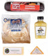 NaturaleBio Hillshire Farms Meat & Cheese Gift Box (Gold)
