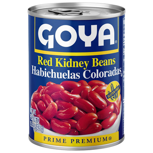 15.5 (Pack 8) Goya Foods Red Kidney Beans, Ounce