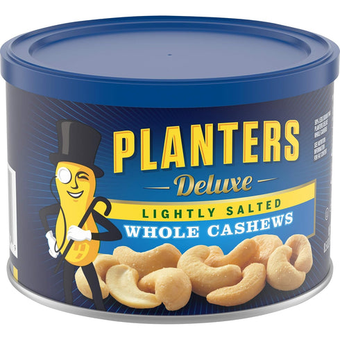 (8.5 oz Planters Lightly Salted Whole Cashews Canister)