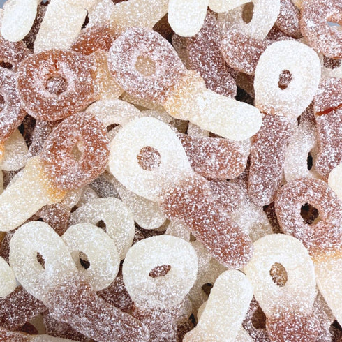 Gummy 16 oz 1 lbs 454g Swedisweets Sour Cola Pacifiers | Fizzy Swedish Chewy Candy | Tangy Sour Sugar Coated