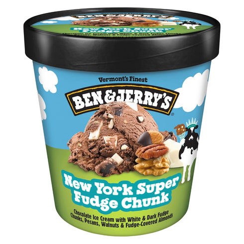 Ben & Jerry's 16 oz Ice Cream New York Super Fudge Chunk