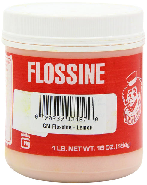 Gold Medal Lemon Yellow Flossine Can - Perfect for Treats