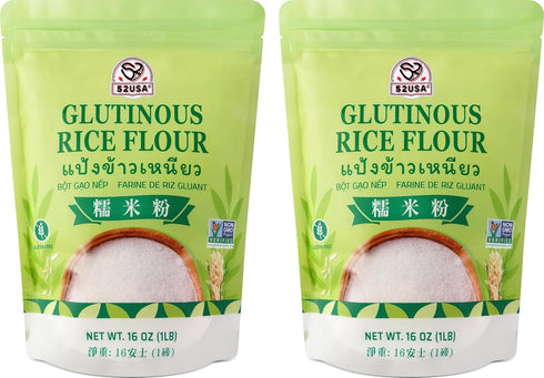 52USA Glutinous Rice Flour 32 Ounce (Basic), 1 Pound (Pack of 2),
