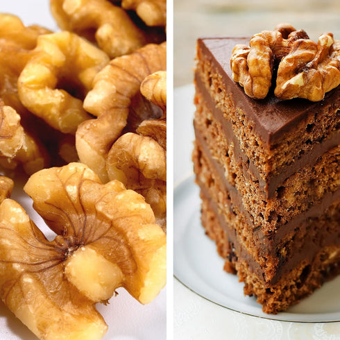 Wilbur Packing 4 Pack (4LBS/64oz)|California |100% Shelled Walnut Halves & Pieces Grown Raw Walnuts Unsalted & Shelled