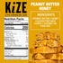7g (10 Count) KiZE Energy Bars - Peanut Butter Honey - Gluten Free, Dairy Free, Non-GMO, and High Protein Meal