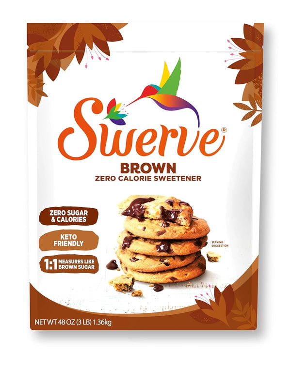 Swerve Ultimate Sugar Replacement Sweetener, Brown Sugar Substitute, Zero Calorie, Keto Friendly,