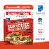 2.5 oz Packet 15g (Pack 4) Bumble Bee Sun-Dried Tomato & Basil Seasoned Tuna, Pouch - Ready to Eat - Wild Caught Tuna