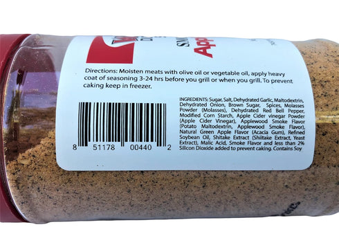 Weavers Dutch Country Seasonings LLC Country 7.5 oz Weavers Dutch Seasonings Smoky Apple Orchard Dust, AllNatural