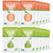 Nature's Turn Freeze-Dried Fruit Snacks, Peach and Pear Crisps, Pack of 24