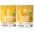 Jungle Powders Organic Passion Fruit Powder 5oz & Organic Mango Powder 5oz