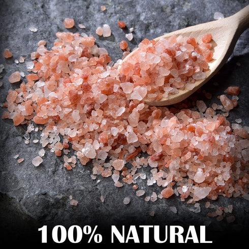 20 lbs 4 100% 84 Anna and Sarah Himalayan Pink Salt Coarse Bulk (in Bags) - Pure Gourmet Crystals - Himilian Natural