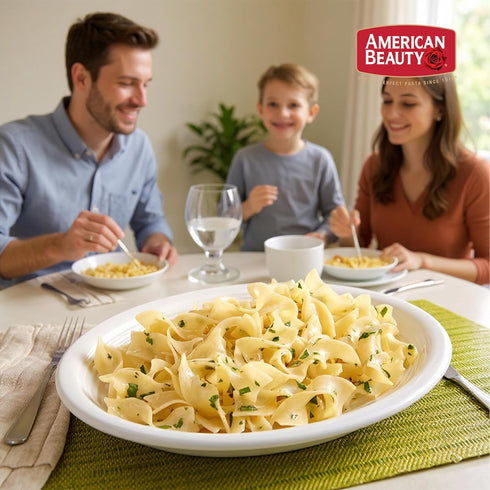 12-Pack (12 oz American Beauty Extra Wide Egg Noodle, Each) for Stroganoff, Soups & Casseroles