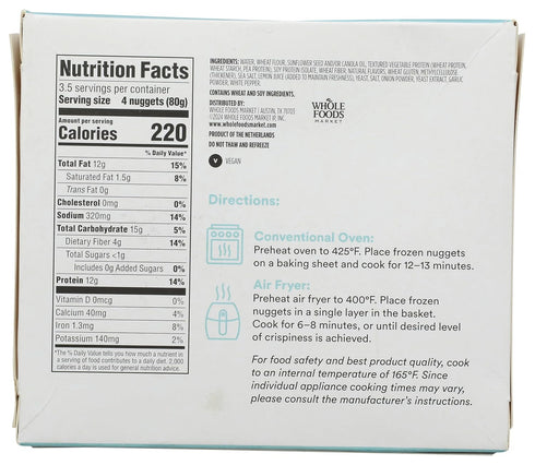 365 by Whole Foods Market 9.9 OZ Chickenless Nuggets
