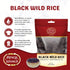 Spicy World 24oz (1.5LB) Minnesota Grown Black Wild Rice Bag | Premium Quality | All Natural, Hearty Grain with Rich