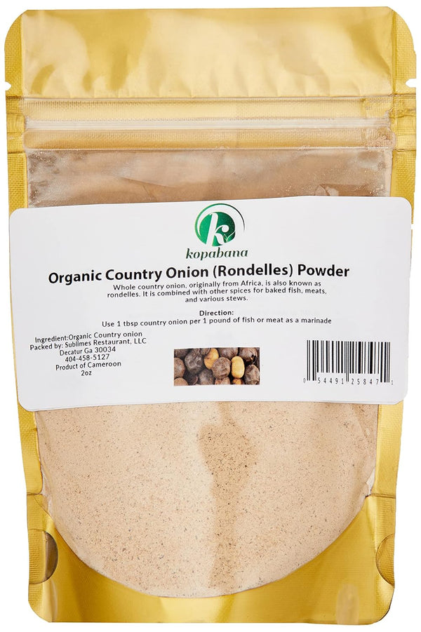 KOPABANA Country Onion Powder (Rondelles) 2oz