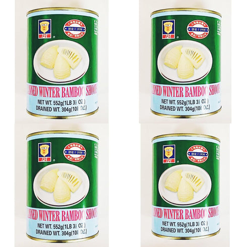 Generic Canned Winter Bamboo Shoots, 1 lb 3 oz, 552g Net Weight, 4